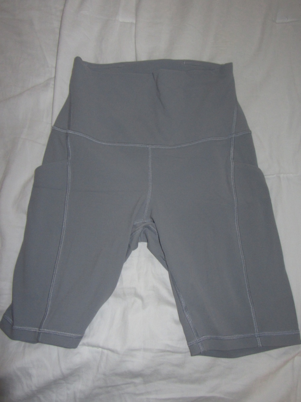 Lululemon Gray Biker Shorts